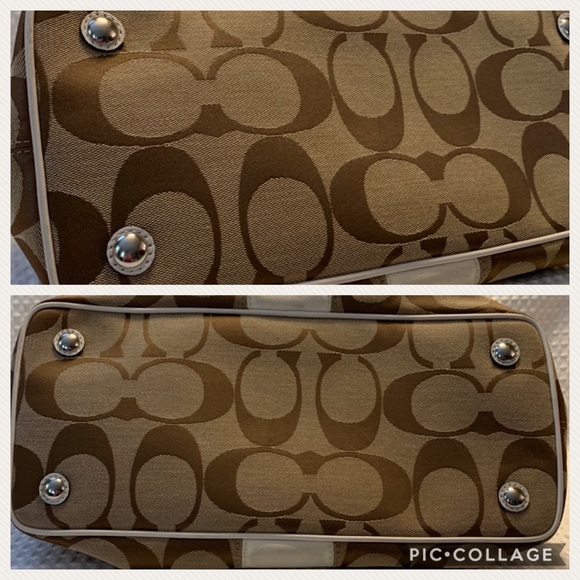 Coach F13533 Carryall signature shoulder bag - Picture 6 of 7